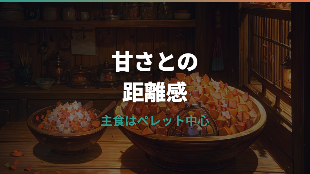 ハムスターに干し芋は大丈夫？量・頻度・市販品の注意点を解説