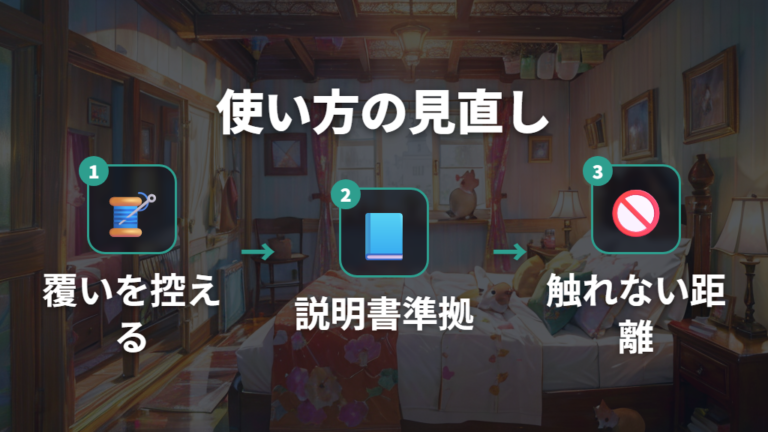 発火につながる使い方は本当に避けられる？