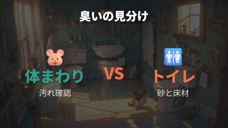 体臭とトイレ臭の違いはどこで見分ける？