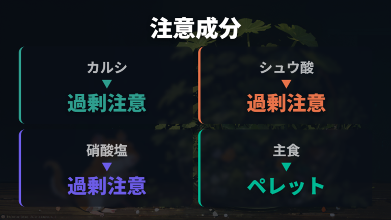 毒性や注意したい成分は過剰摂取で問題になる