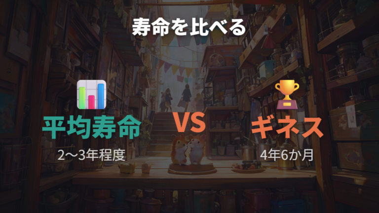 平均寿命と長寿記録の違いを数字で比べる
