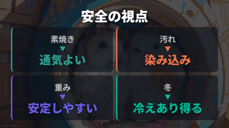 陶器の巣箱は安全なのかを素材の長所と弱点で判断する