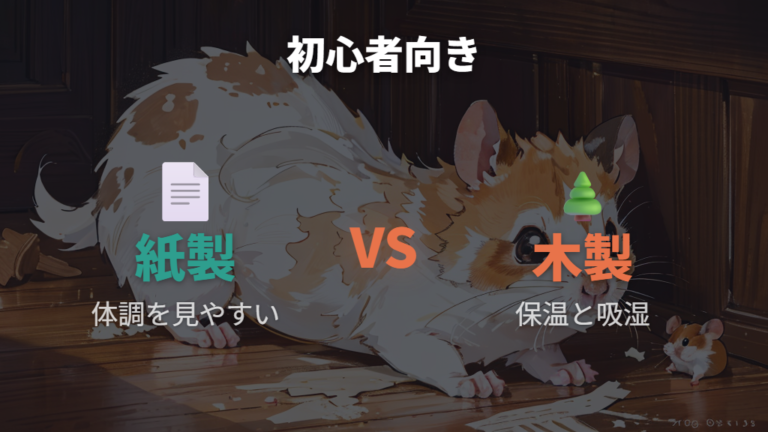 紙製と木製チップの選び方はどっちが初心者向き？