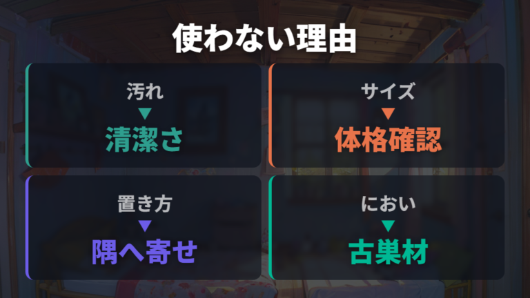 巣箱を使わない原因を汚れ・サイズ・置き場所で比べる