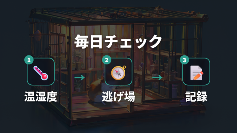 適温と寝方の変化を毎日チェックする