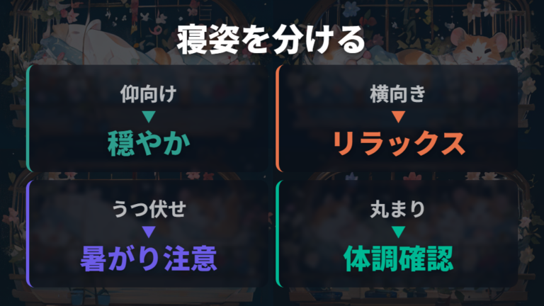 寝てばかりの時に疑う体調不良と普通の寝姿を分ける