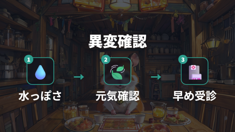 食べた後の異変と対処法は便と元気を確認する