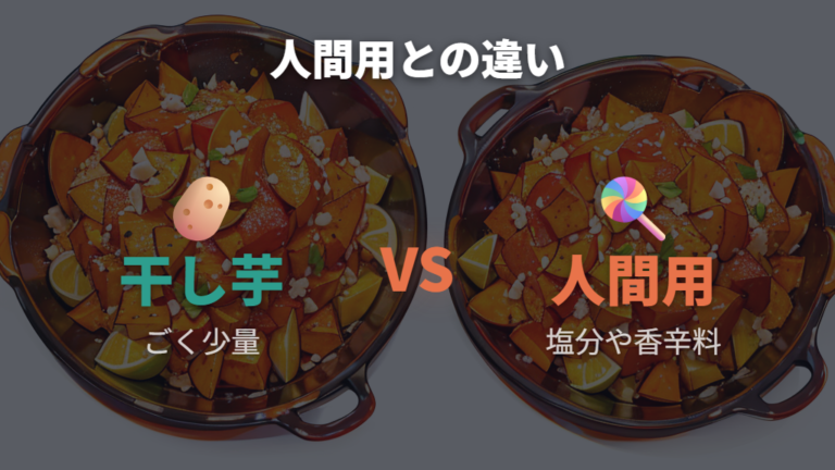砂糖や添加物入りは避けるべき？人間用おやつとの線引き