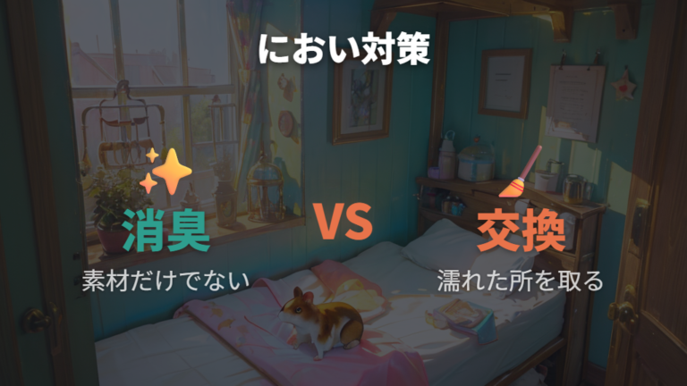 臭いにくく掃除しやすい床材は消臭だけで選んでいい？