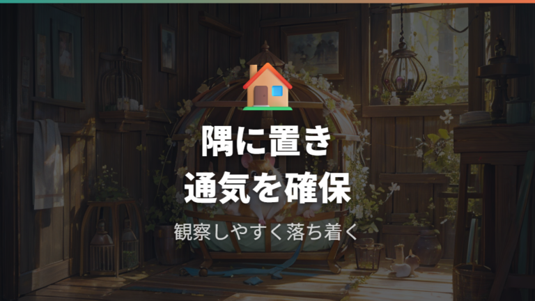 設置場所と通気性で代用巣箱の落ち着きやすさを整える