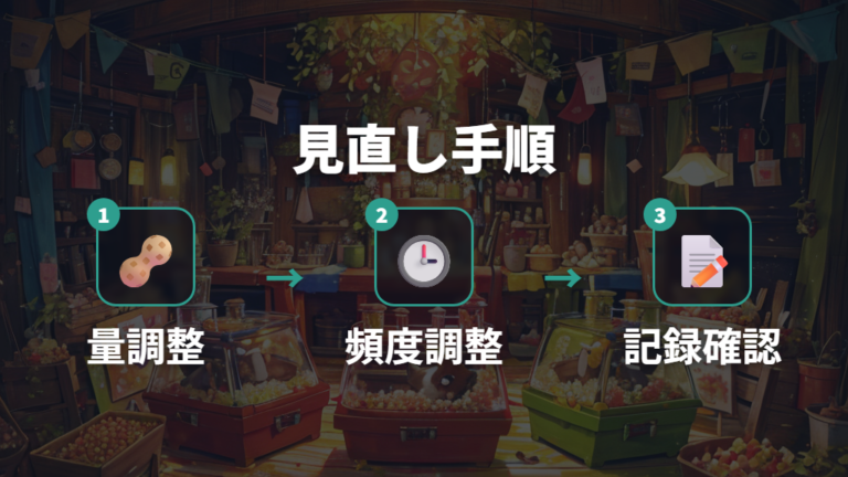 おやつのあげすぎを直す方法は量と頻度の見直しから