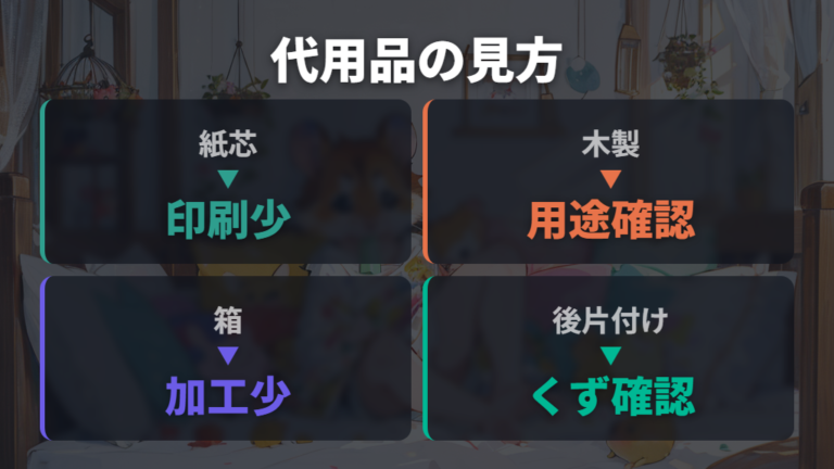 安全にかじれる代用品は紙芯や木製グッズから選ぶ