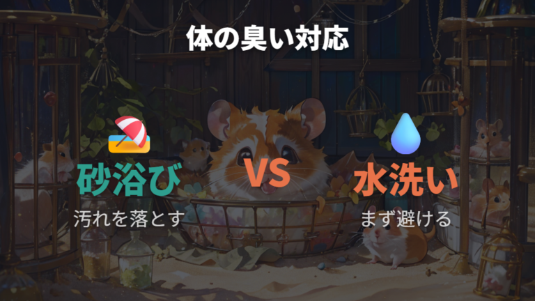 砂浴びとお風呂の違いを知って体の臭いに対応する