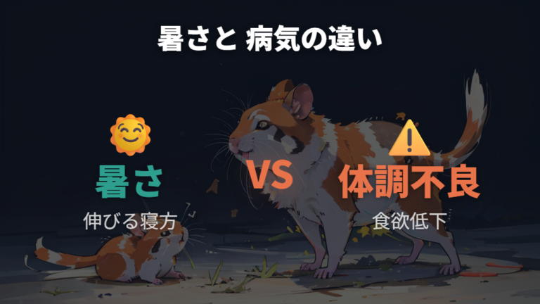 暑さサインと体調不良サインを比較して見逃しを減らす