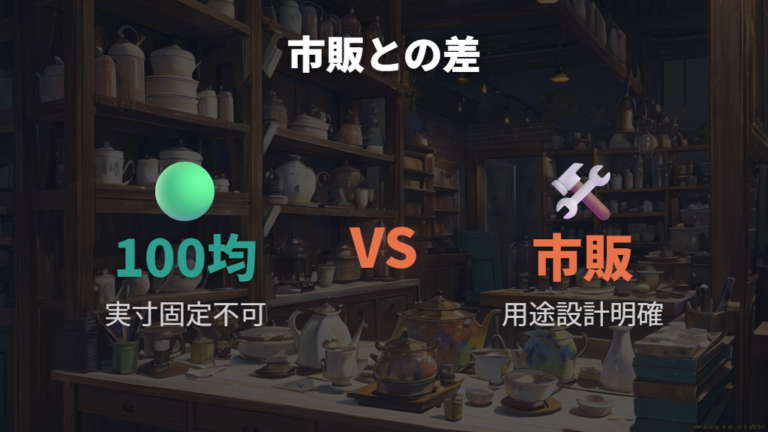 市販の陶器巣箱との違いはサイズ表示と用途設計にある