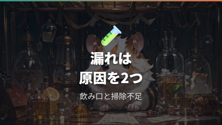 水漏れしやすい原因は飲み口タイプと掃除不足にある