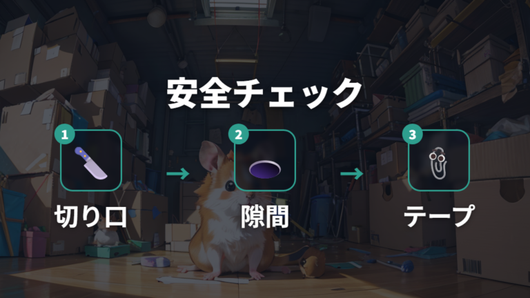 誤飲やけがを防ぐチェック項目を遊ぶ前に見る