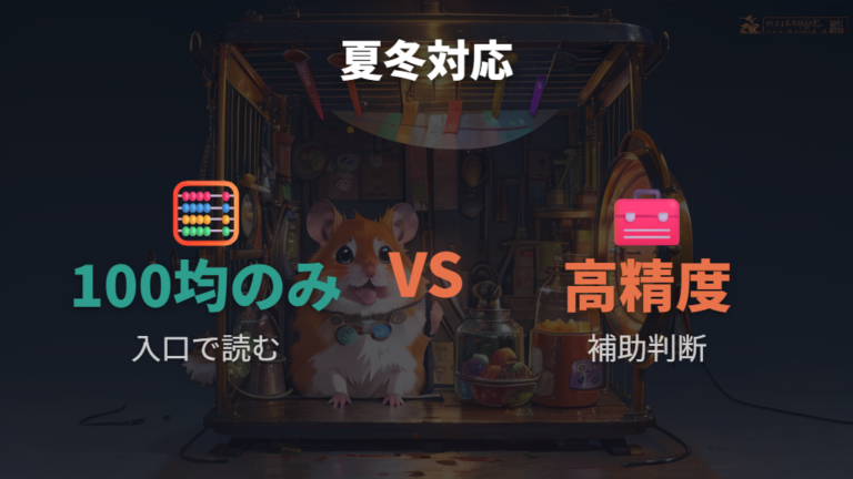 100均温度計だけで夏冬を乗り切れるかは本当?