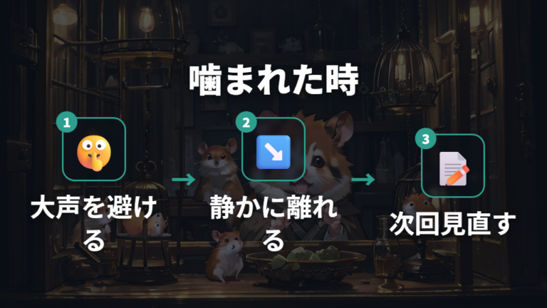 噛まれた直後の対応は叱らず原因を振り返る