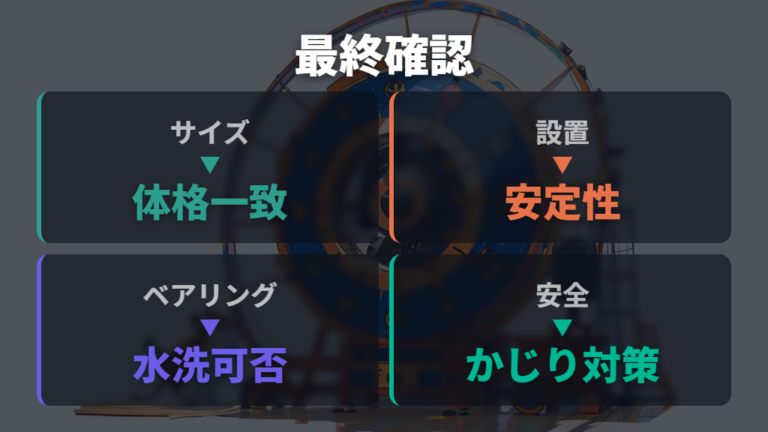買い替え前の最終チェックで失敗を減らす