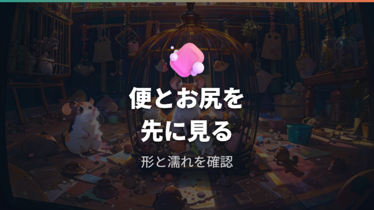 あげすぎた後に確認したい体調サインは便とお尻から見る