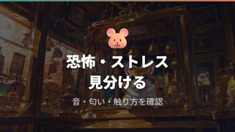 噛む理由は恐怖やストレスが多いと考える