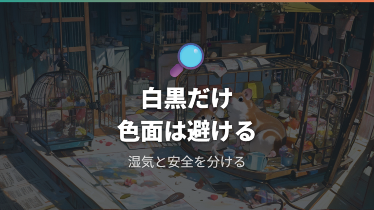 新聞紙のインクは安全かを古新聞とカラー部分で分けて考える