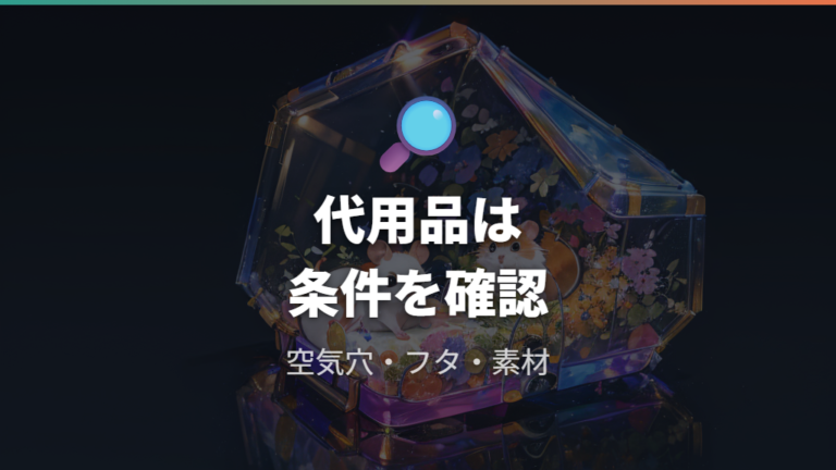 100均ケースで代用できる条件は本当に満たせる？