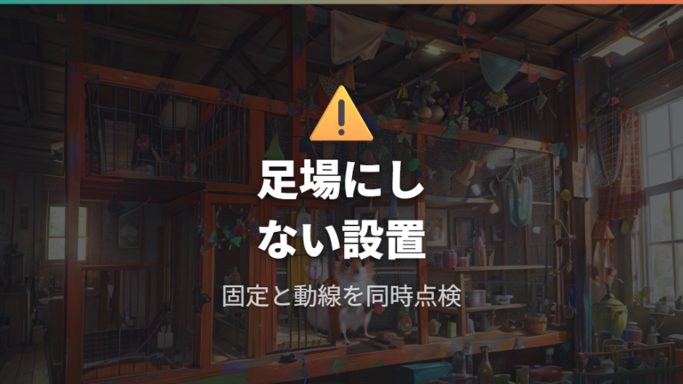 いたずらや脱走が心配な時の取り付け方は?