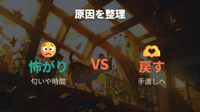 手に乗らない原因と対処法を焦らず切り分ける