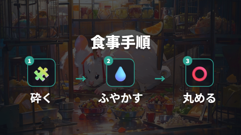 食べやすいご飯への工夫は砕くことから無理なく試す