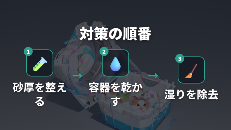 トイレの臭い対策に向く砂と容器の見直しポイント