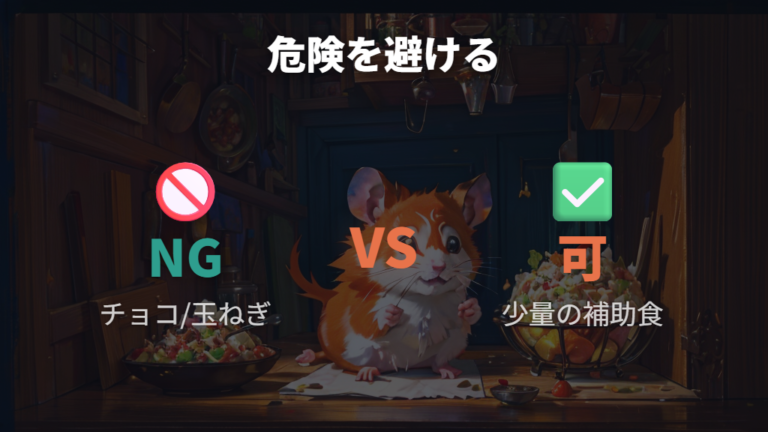 与えてはいけない危険な食べ物は何を避けるべき?