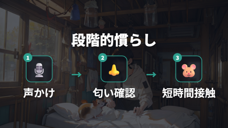 噛み癖を減らす慣らし方は段階を踏む