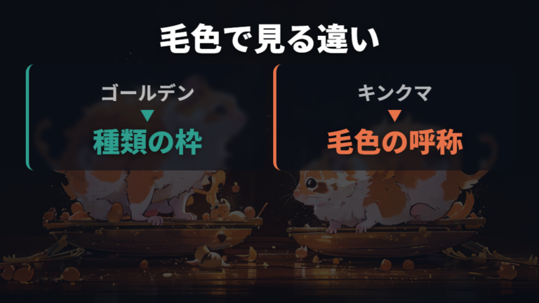 ゴールデンとの違いと魅力は毛色の理解から始める
