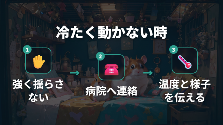 体が冷たいときに見るポイントは呼吸と温もり