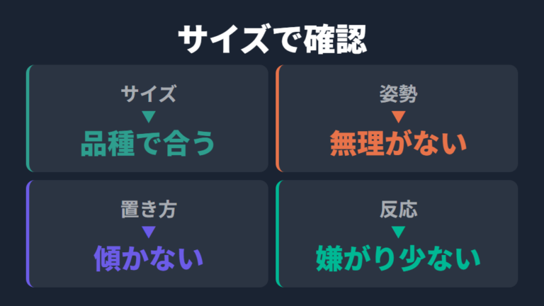 サイズが合わない回し車のリスクは走り方で確認する