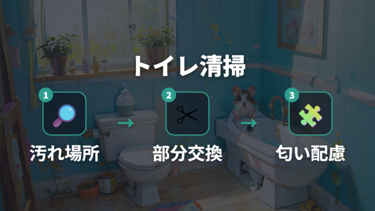 トイレ掃除はどれくらい必要か汚れた部分で判断する