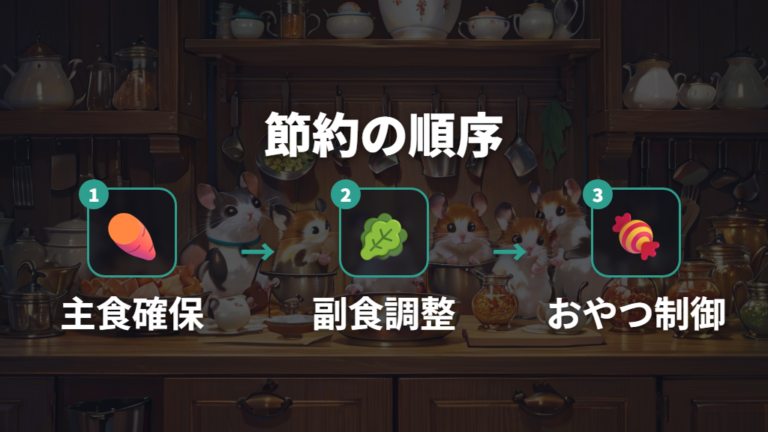 餌代を無理なく抑える方法は量とおやつを管理する