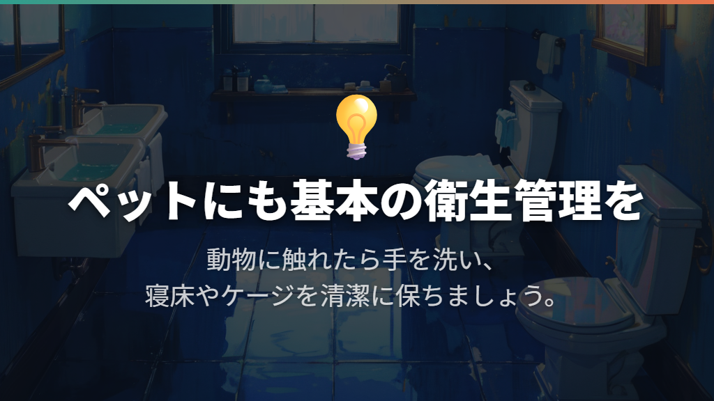 ハムスターなら感染症の心配がない?ペットにも必要な衛生管理