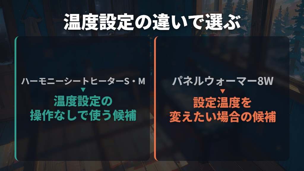 おすすめ3商品の違いを比較